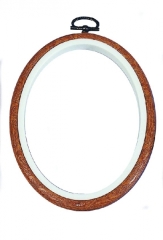 Flexi Hoop oval 13,5 cm, braun - DMC