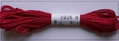 Soie d'Alger Seidenstickgarn - Farbe 2935 rot