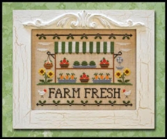 Stickvorlage Country Cottage Needleworks - Farm Fresh