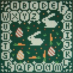 Stickvorlage Farbenfroh - ABC Ostern (Ausverkauf)