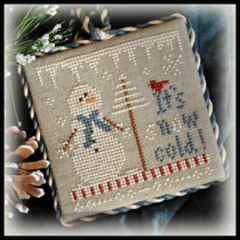 Stickvorlage Little House Needleworks - 2012 Ornament - Its Snow Cold