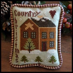 Stickvorlage Little House Needleworks - 2012 Ornament - Country Christmas