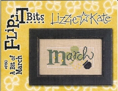 Stickvorlage Lizzie Kate - Flip-It Bits March