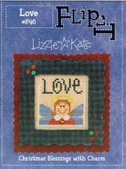 Stickvorlage Lizzie Kate - Flip-It Love w/charm