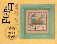 Stickvorlage Lizzie Kate - Flip-It Stamp April