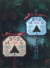 Stickvorlage Miladys Needle - Victorian Christmas Swirls