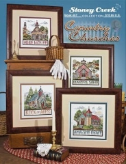 Stickvorlage Stoney Creek Collection - Country Churches