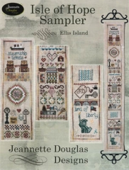 Stickvorlage Jeannette Douglas Designs - Isle Of Hope - Ellis Island Sampler