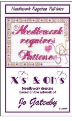 Stickvorlage Xs and Ohs - Needlework Requires Patience