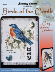 Stickvorlage Stoney Creek Collection - Bird Of The Month May