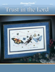 Stickvorlage Stoney Creek Collection - Trust In The Lord