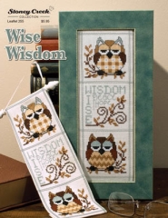 Stickvorlage Stoney Creek Collection - Wise Wisdom