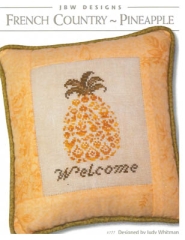 Stickvorlage JBW Designs - French Country Pineapple