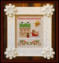 Stickvorlage Country Cottage Needleworks - Santa's Village 9 Santa's Sleighworks