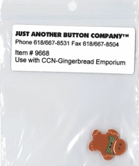 Just Another Button Company - Button Santa's Village Gingerbread Emporium