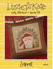 Stickvorlage Lizzie Kate - Jolly Old Soul Santa 2013