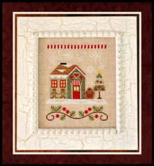 Country Cottage Needleworks - Santas Village 10 Gingerbread Emporium