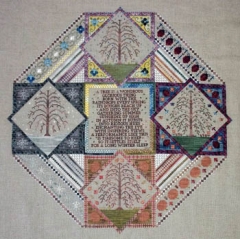 Stickvorlage Northern Expressions Needlework - Sampler Of Seasons