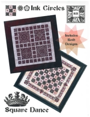 Stickvorlage Ink Circles - Square Dance (Ausverkauf)