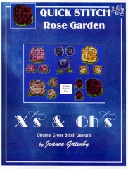 Stickvorlage Xs and Ohs - Rose Garden