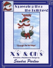Stickvorlage Xs and Ohs - Squeezing Thru The Holidays