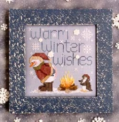 Stickvorlage Waxing Moon Designs - Warm Winter Wishes