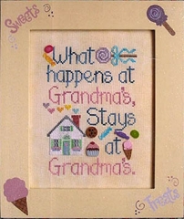 Stickvorlage Waxing Moon Designs - What Happens At Grandmas