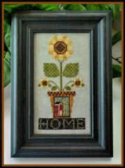 Stickvorlage Little House Needleworks - Home Is Where The Sunflowers Grow