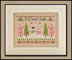 Stickvorlage Country Cottage Needleworks - It's Snow Cold