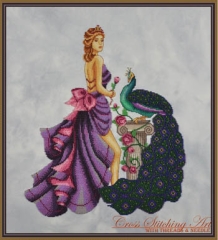 Stickvorlage Cross Stitching Art - Eleni The Beauty Of Troy