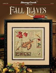 Stickvorlage Stoney Creek Collection - Fall Leaves