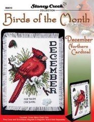 Stickvorlage Stoney Creek Collection - Bird Of The Month December