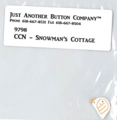 Just Another Button Company - Button Snowman's Cottage