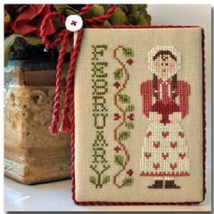 Stickvorlage Little House Needleworks - Calendar Girls - February