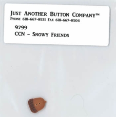 Just Another Button Company - Button Snowy Friends