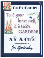 Stickvorlage Xs and Ohs - Gods Garden