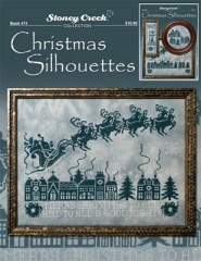 Stickvorlage Stoney Creek Collection - Christmas Silhouettes