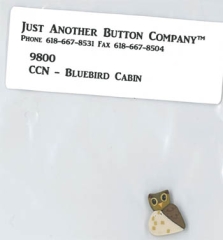 Just Another Button Company Button Bluebird Cabin