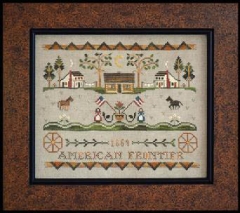 Stickvorlage Little House Needleworks - Tumbleweeds 3 American Frontier