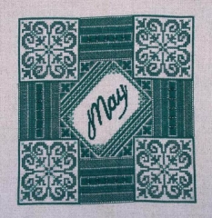 Stickvorlage Northern Expressions Needlework - May - Birthstone Emerald