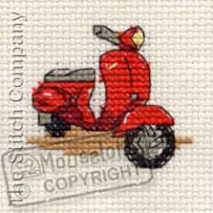 Stickpackung Mouseloft - Red Scooter