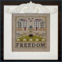 Stickvorlage Little House Needleworks - Freedom House