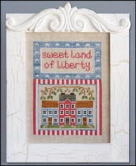 Stickvorlage Country Cottage Needleworks - Land Of Liberty