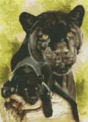 Stickvorlage Kustom Krafts - Spirit Of The Black Leopard