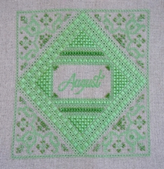 Stickvorlage Northern Expressions Needlework - August - Birthstone Peridot