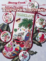 Stickvorlage Stoney Creek Collection - Mrs. Claus Tropical Christmas