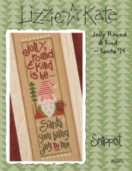 Stickvorlage Lizzie Kate - Jolly Round & Kind Santa 14