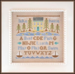 Stickvorlage Country Cottage Needleworks - Lake House