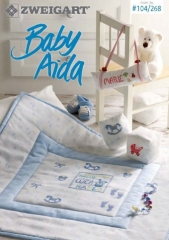 Zweigart Baby Aida Stickanleitungen No. 268
