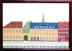 Fremme Stickpackung - Strandgade Kopenhagen 20x28 cm